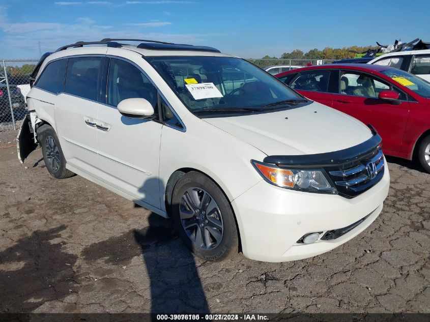 2017 Honda Odyssey Touring/Touring Elite VIN: 5FNRL5H93HB011540 Lot: 39076185