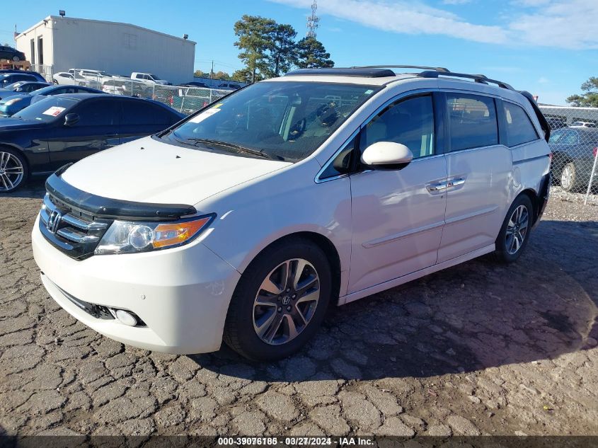 2017 Honda Odyssey Touring/Touring Elite VIN: 5FNRL5H93HB011540 Lot: 39076185