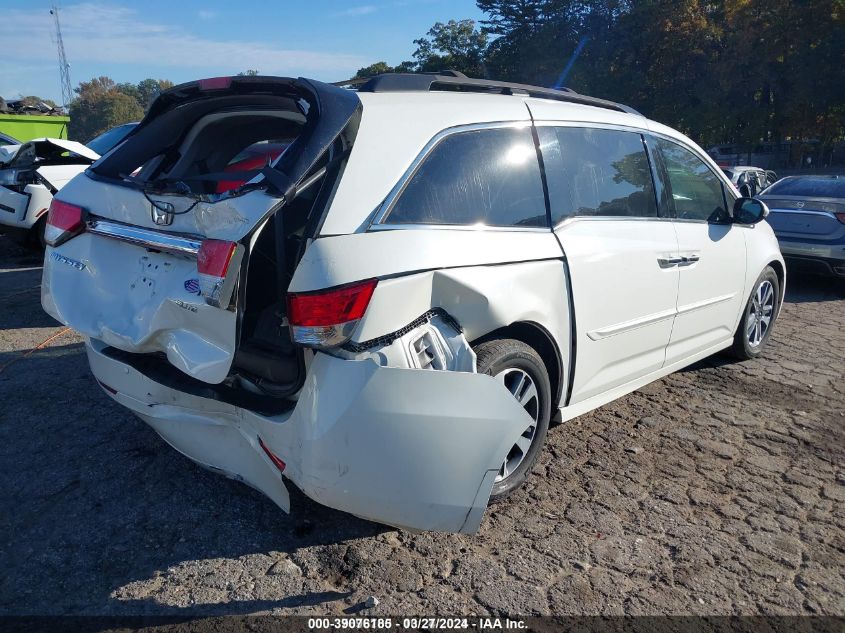 2017 Honda Odyssey Touring/Touring Elite VIN: 5FNRL5H93HB011540 Lot: 39076185