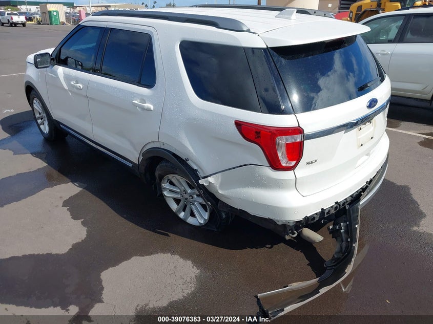 VIN 1FM5K7D87HGA43628 2017 FORD EXPLORER XLT