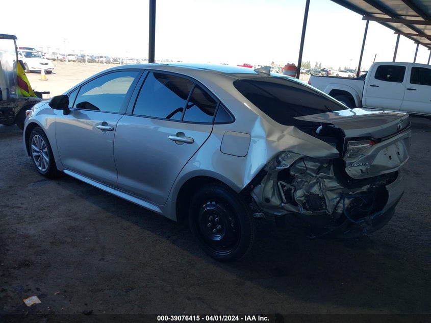 VIN JTDB4MEE1PJ011697 2023 TOYOTA COROLLA LE