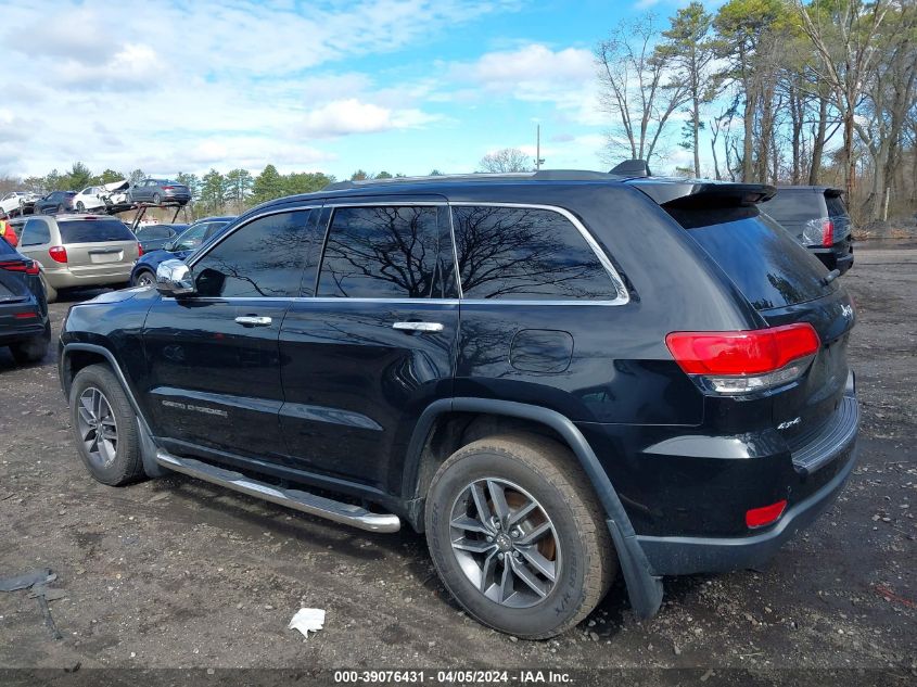 2018 Jeep Grand Cherokee Limited 4X4 VIN: 1C4RJFBG8JC300225 Lot: 39076431