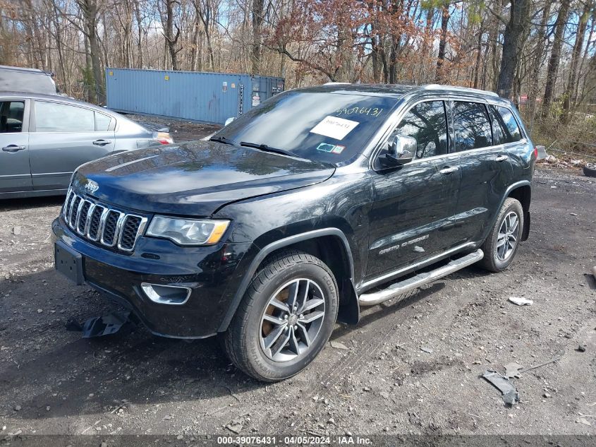 2018 Jeep Grand Cherokee Limited 4X4 VIN: 1C4RJFBG8JC300225 Lot: 39076431