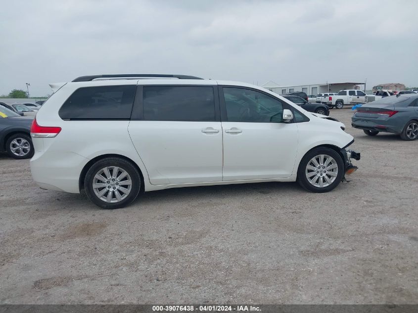 2014 Toyota Sienna Limited V6 7 Passenger VIN: 5TDYK3DC4ES508088 Lot: 39076438