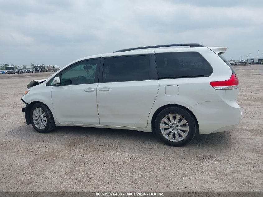 2014 Toyota Sienna Limited V6 7 Passenger VIN: 5TDYK3DC4ES508088 Lot: 39076438