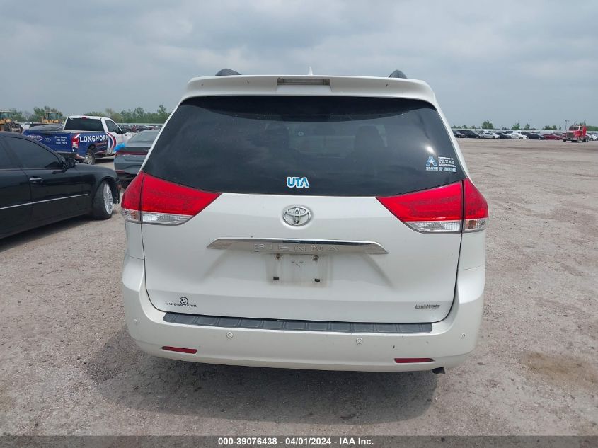 2014 Toyota Sienna Limited V6 7 Passenger VIN: 5TDYK3DC4ES508088 Lot: 39076438