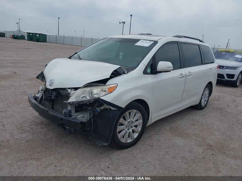 2014 Toyota Sienna Limited V6 7 Passenger VIN: 5TDYK3DC4ES508088 Lot: 39076438