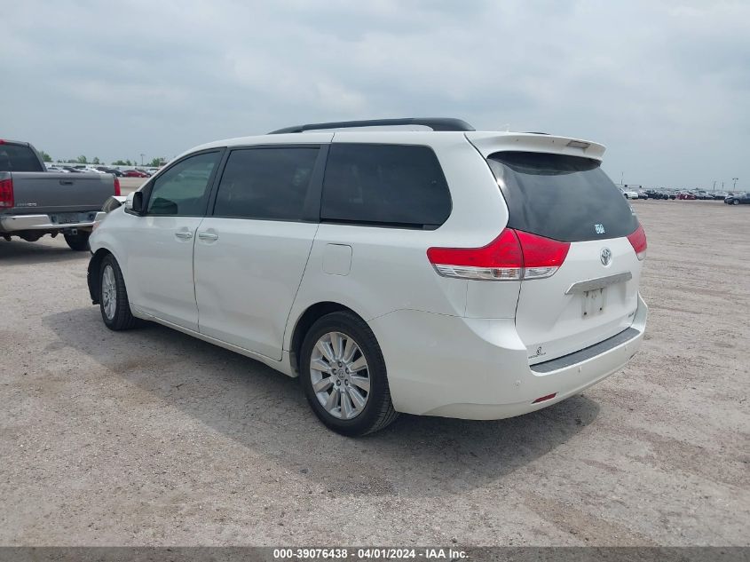 2014 Toyota Sienna Limited V6 7 Passenger VIN: 5TDYK3DC4ES508088 Lot: 39076438