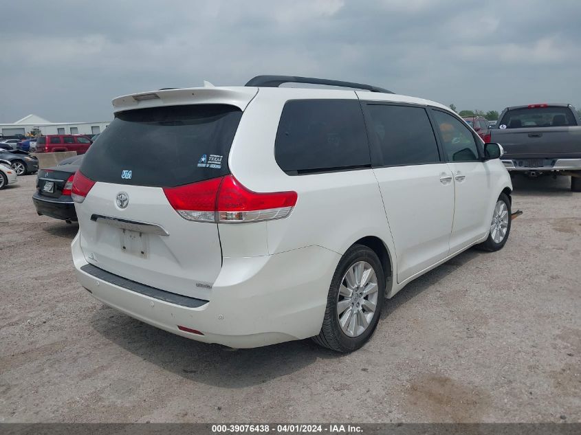 2014 Toyota Sienna Limited V6 7 Passenger VIN: 5TDYK3DC4ES508088 Lot: 39076438