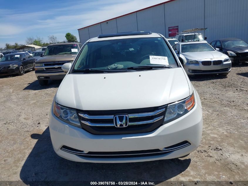 2015 Honda Odyssey Ex-L VIN: 5FNRL5H64FB011212 Lot: 40592656