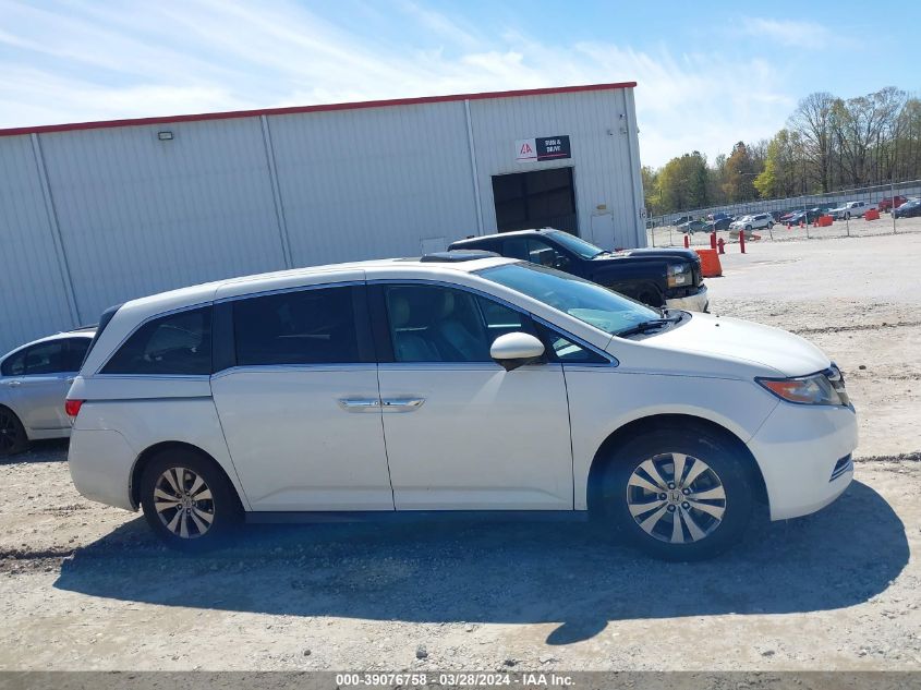 2015 Honda Odyssey Ex-L VIN: 5FNRL5H64FB011212 Lot: 40592656