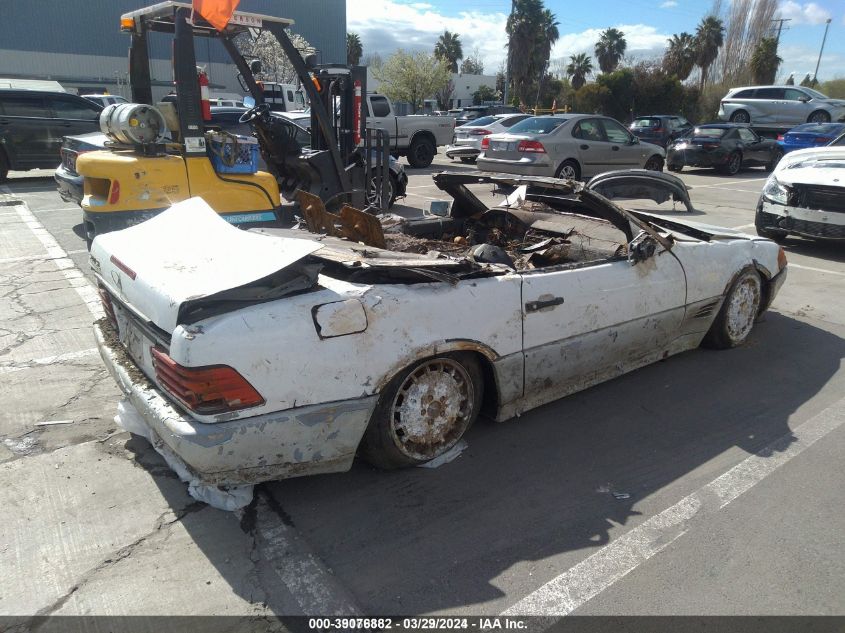 1991 Mercedes-Benz 500 Sl VIN: WDBFA66E2MF034634 Lot: 39076882