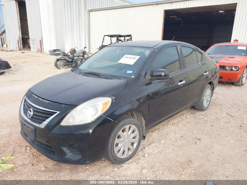 3N1CN7AP2EL817342 2014 Nissan Versa 1.6 Sv