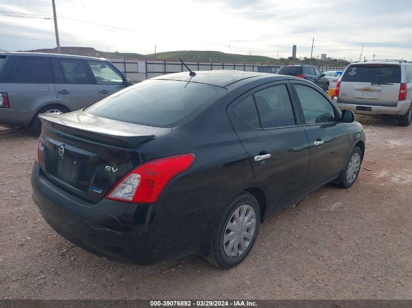 2014 Nissan Versa 1.6 Sv VIN: 3N1CN7AP2EL817342 Lot: 39076892