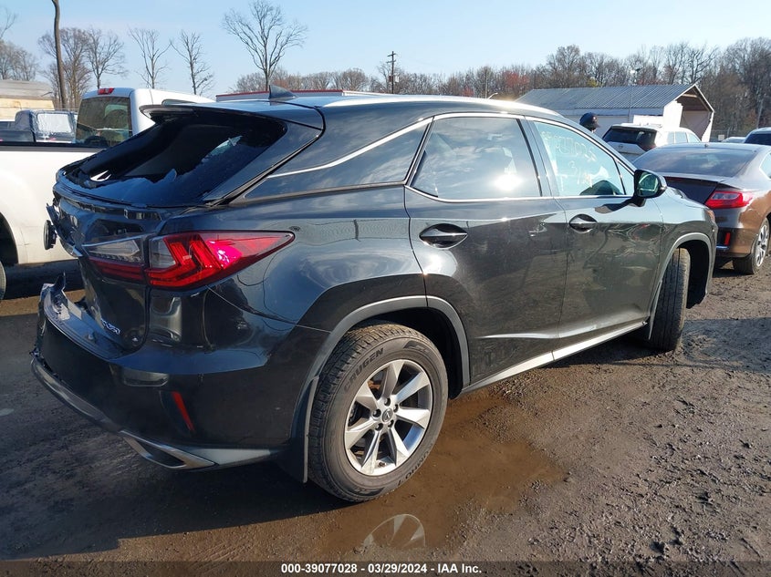 VIN 2T2BZMCAXJC138710 2018 LEXUS RX 350