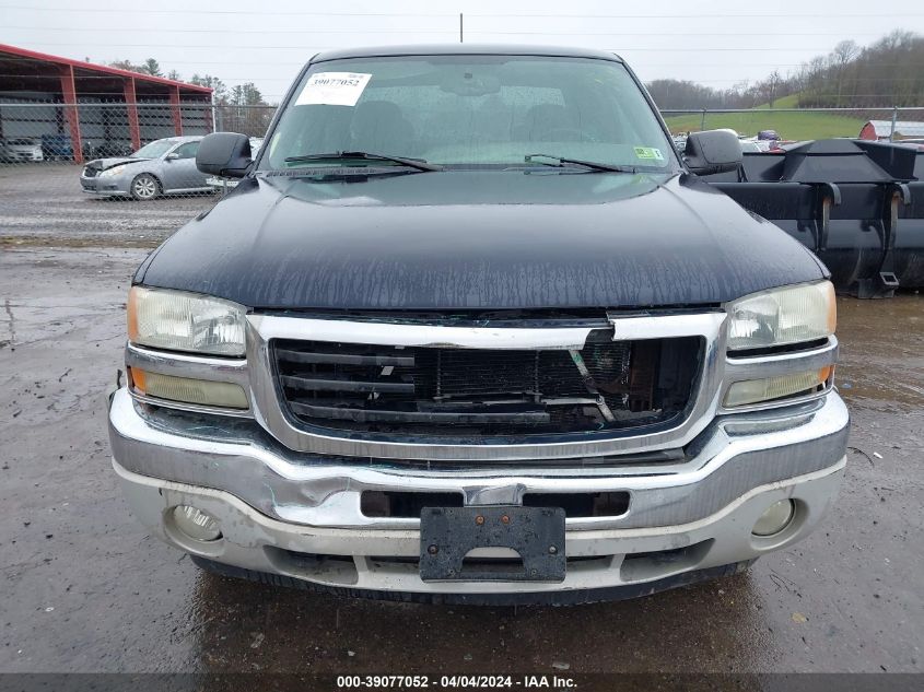 2006 GMC Sierra 1500 Sle2 VIN: 1GTEK19B56Z272722 Lot: 39077052