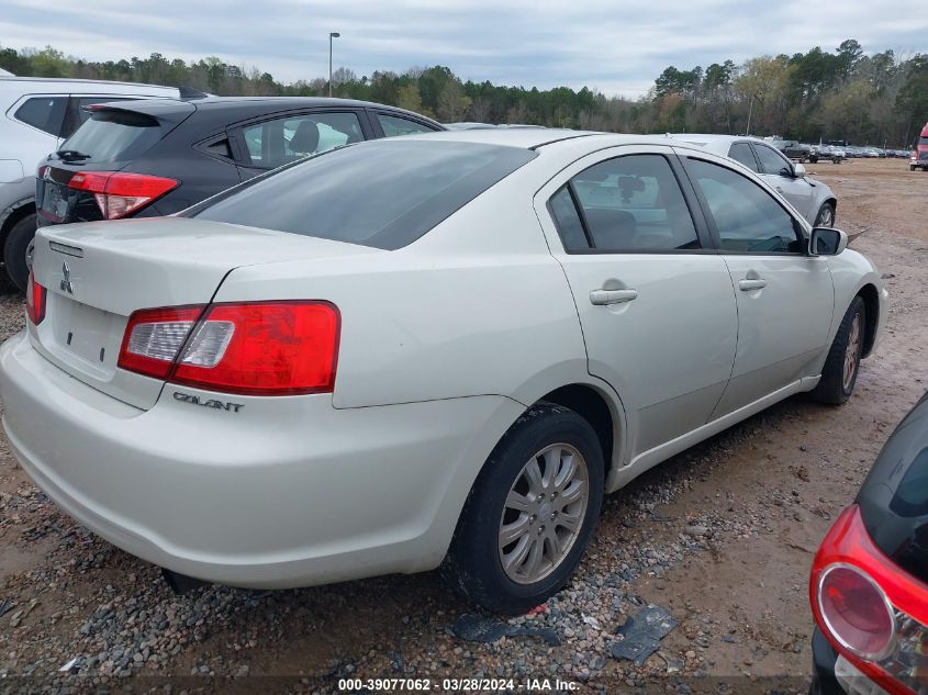 4A3AB36F69E010797 2009 Mitsubishi Galant Es/Sport Edition