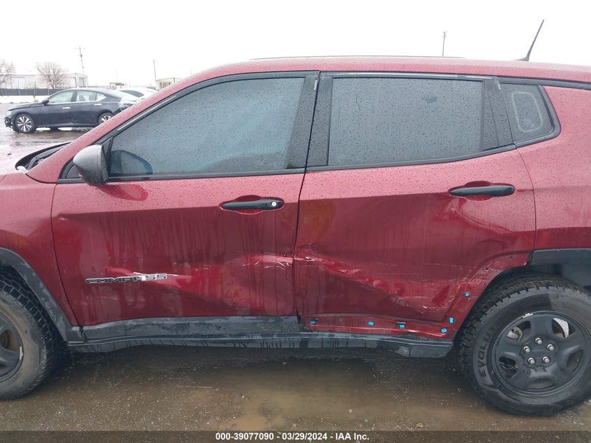 VIN 3C4NJDAB5MT554511 2021 JEEP COMPASS SPORT 4X4