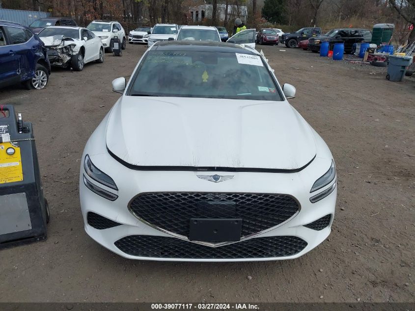 KMTG54TEXPU113425 2023 Genesis G70 3.3T Awd