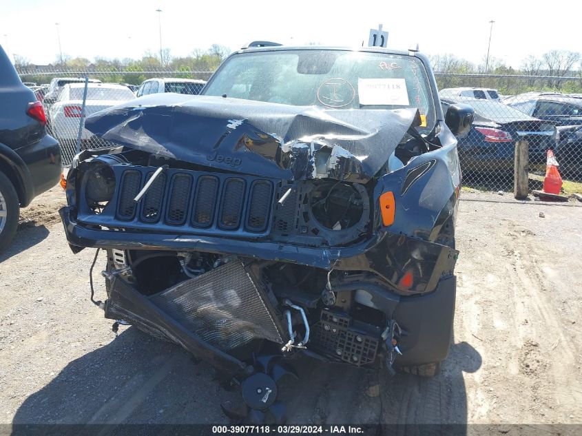 2016 Jeep Renegade Justice VIN: ZACCJBBT0GPD07329 Lot: 39077118