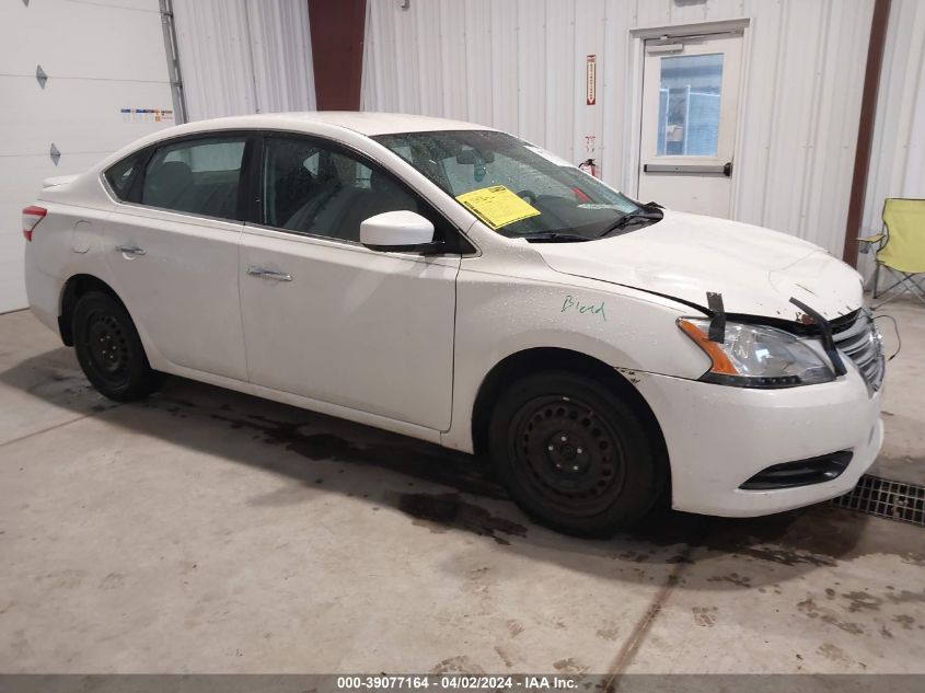 3N1AB7AP0EY263981 2014 Nissan Sentra Sv