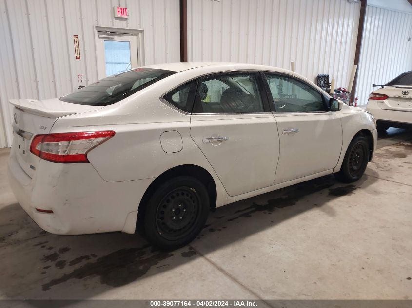 3N1AB7AP0EY263981 2014 Nissan Sentra Sv