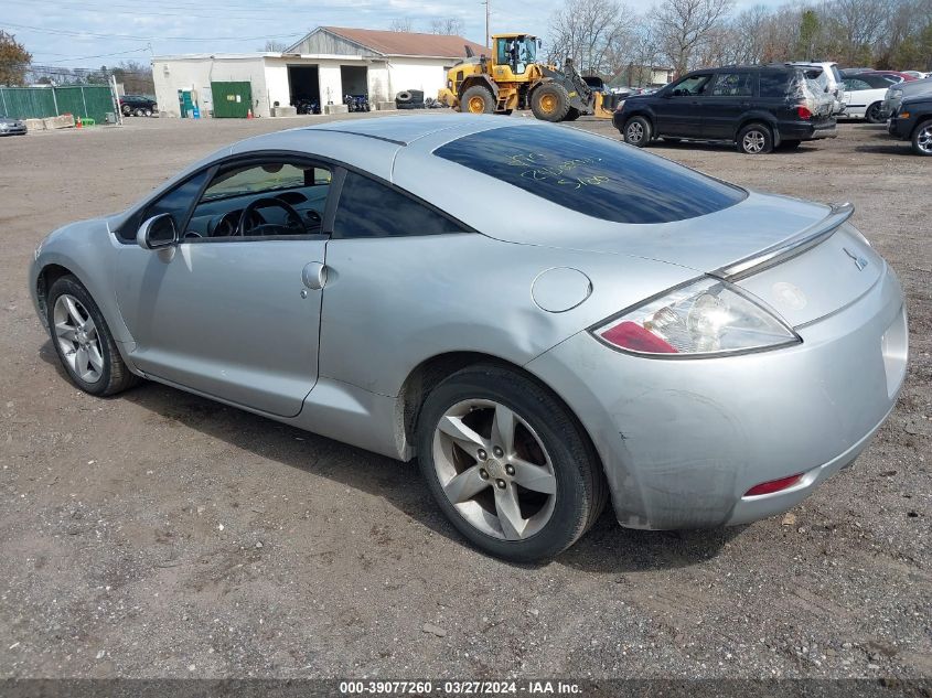 2007 Mitsubishi Eclipse Gs VIN: 4A3AK24F07E062386 Lot: 39077260