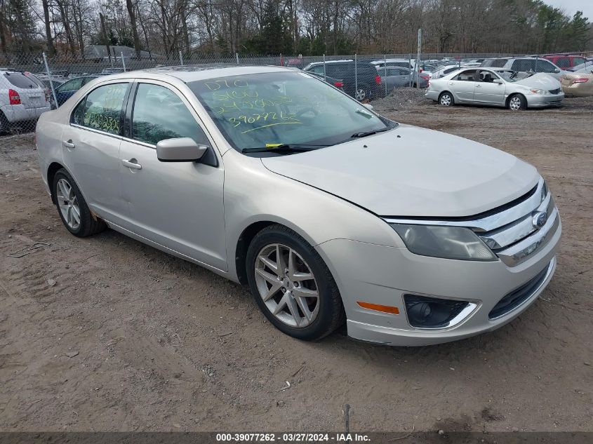 2010 Ford Fusion Sel VIN: 3FAHP0JA7AR149647 Lot: 39077262