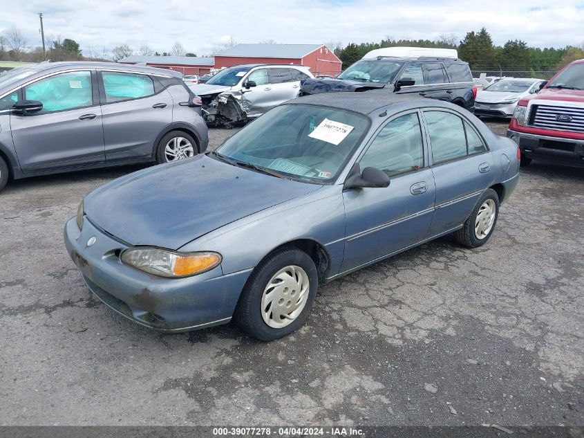 1999 Mercury Tracer Ls VIN: 1MEFM13P5XW611189 Lot: 39077278