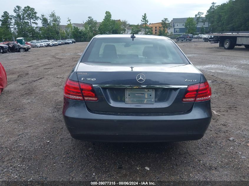 2014 Mercedes-Benz E 350 4Matic VIN: WDDHF8JB4EB077777 Lot: 39077315