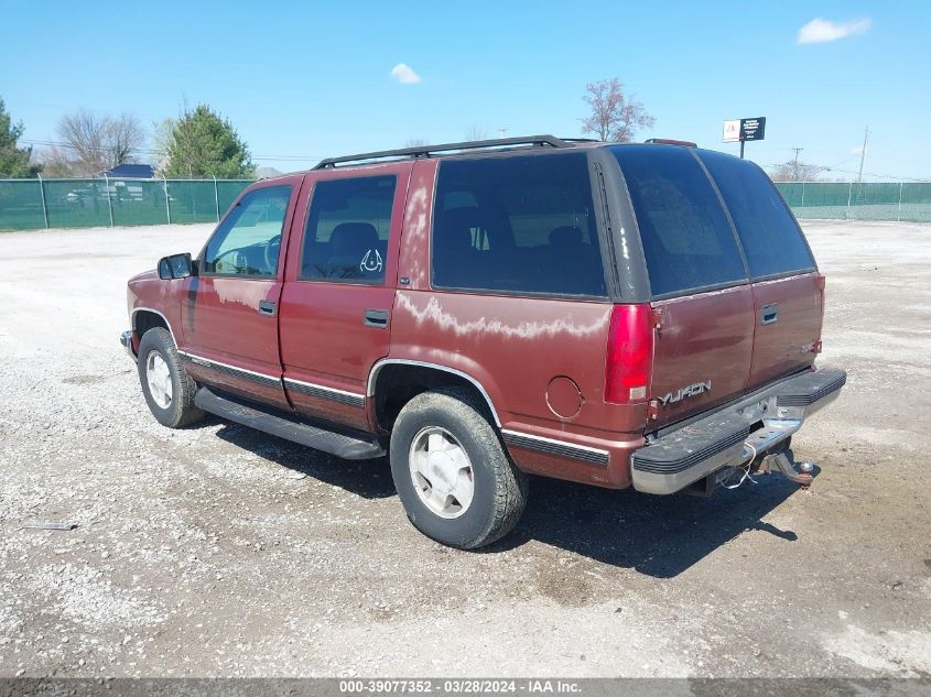 1GKEK13R3XJ712401 1999 GMC Yukon Sle