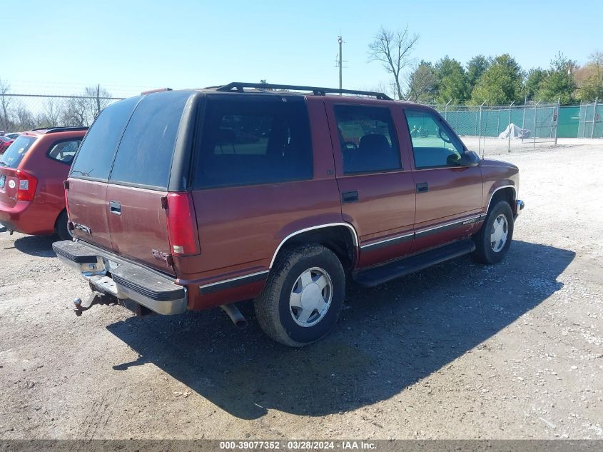 1GKEK13R3XJ712401 1999 GMC Yukon Sle