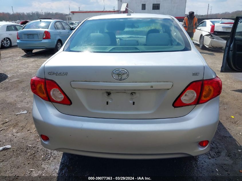 2010 Toyota Corolla Le VIN: JTDBU4EE6A9096738 Lot: 39077363