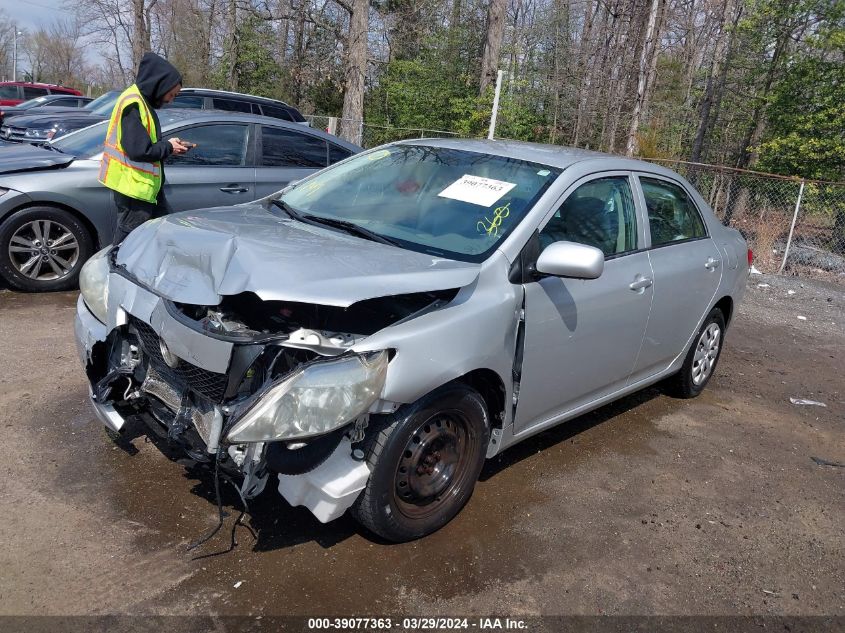 2010 Toyota Corolla Le VIN: JTDBU4EE6A9096738 Lot: 39077363