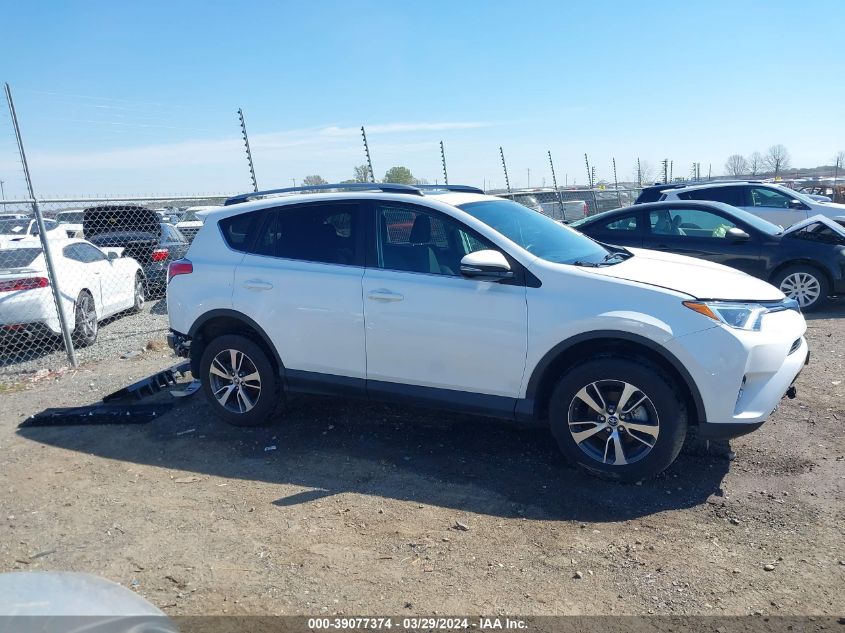 2018 Toyota Rav4 Xle VIN: 2T3RFREV6JW703954 Lot: 39077374