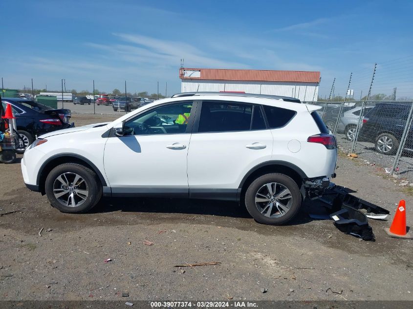 2018 Toyota Rav4 Xle VIN: 2T3RFREV6JW703954 Lot: 39077374