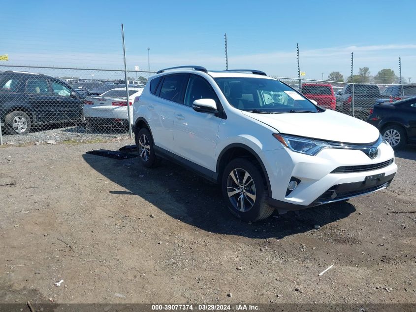 2018 Toyota Rav4 Xle VIN: 2T3RFREV6JW703954 Lot: 39077374