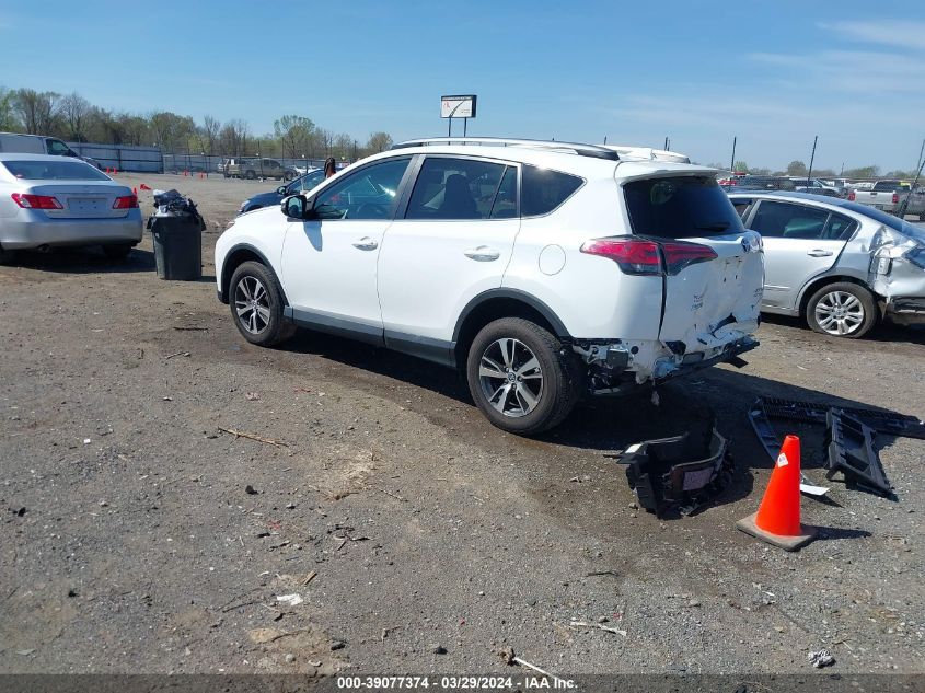 2018 Toyota Rav4 Xle VIN: 2T3RFREV6JW703954 Lot: 39077374