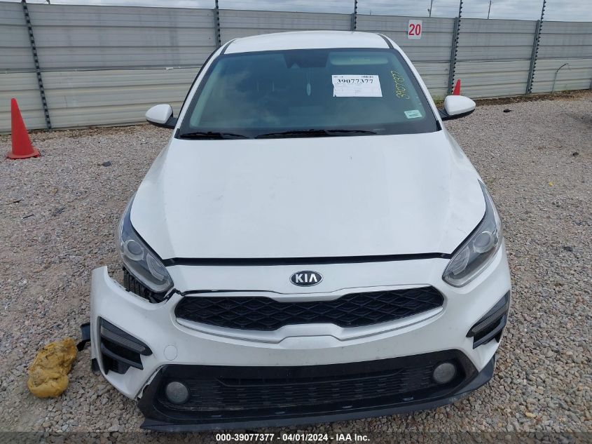 2021 Kia Forte Lxs VIN: 3KPF24AD9ME408085 Lot: 39077377