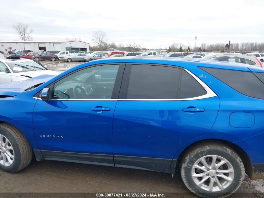 2019 Chevrolet Equinox Lt VIN: 3GNAXKEV8KS553160 Lot: 39077421