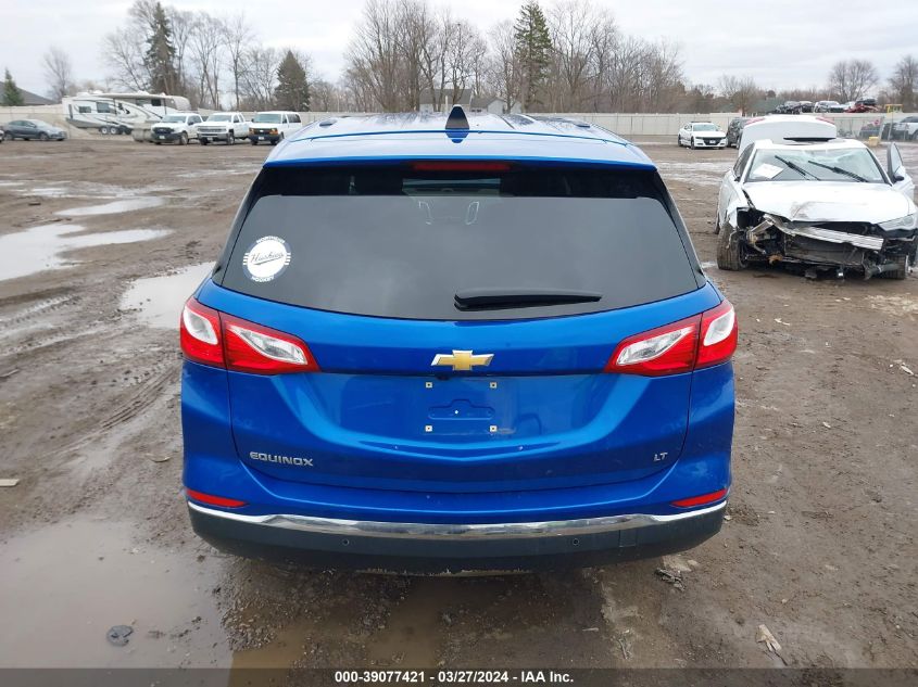 2019 Chevrolet Equinox Lt VIN: 3GNAXKEV8KS553160 Lot: 39077421