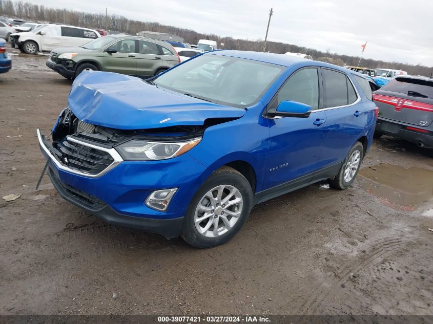 2019 Chevrolet Equinox Lt VIN: 3GNAXKEV8KS553160 Lot: 39077421