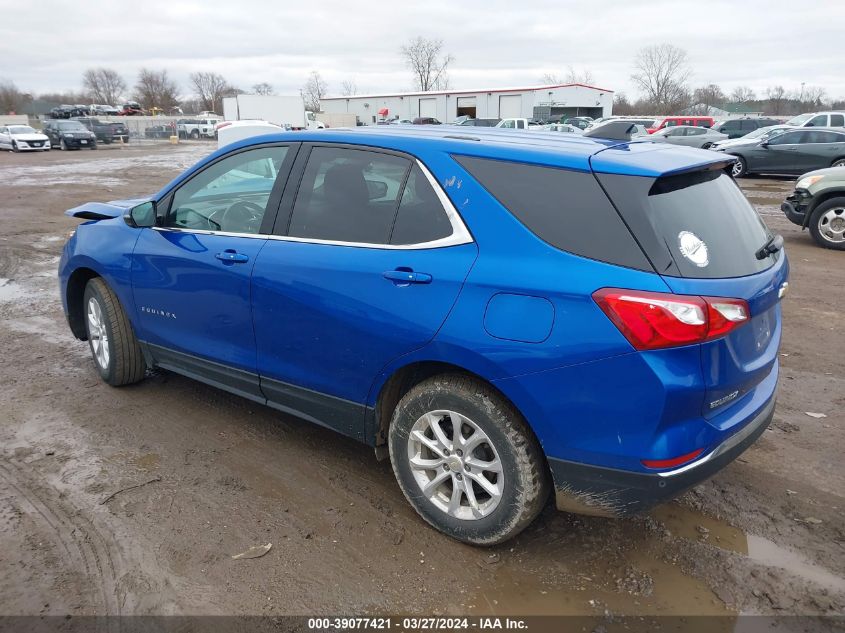 2019 Chevrolet Equinox Lt VIN: 3GNAXKEV8KS553160 Lot: 39077421