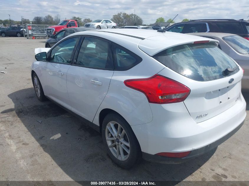 2015 Ford Focus Se VIN: 1FADP3K25FL252451 Lot: 39077435