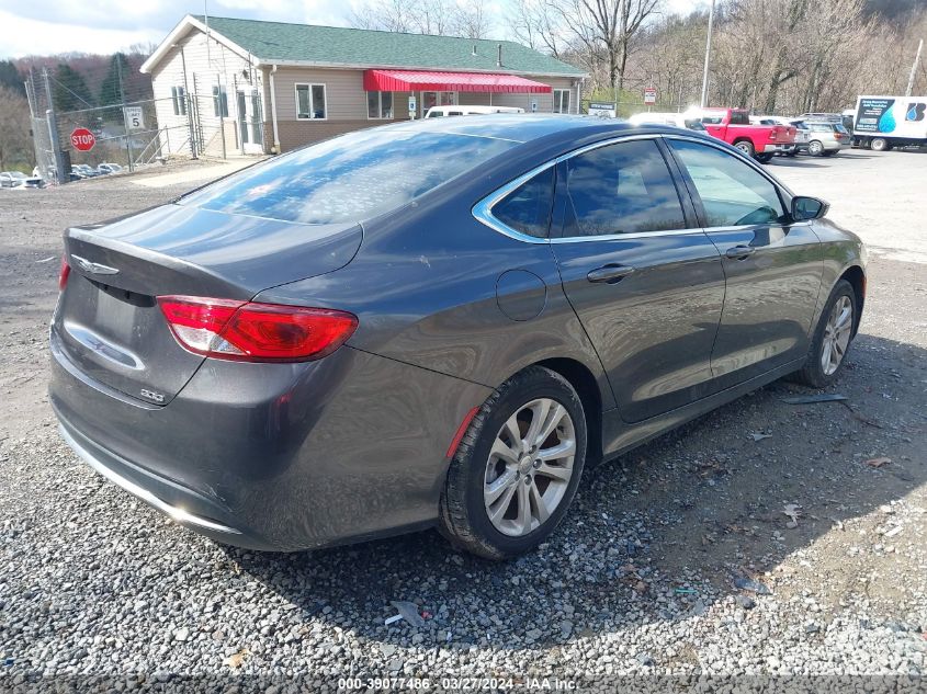 1C3CCCAB2FN651734 | 2015 CHRYSLER 200