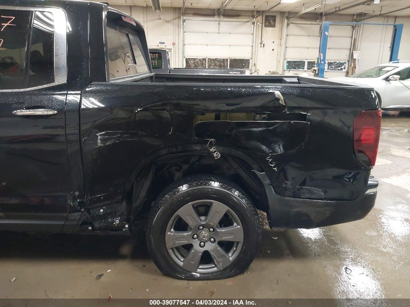 2020 HONDA RIDGELINE RTL-E - 5FPYK3F70LB011788
