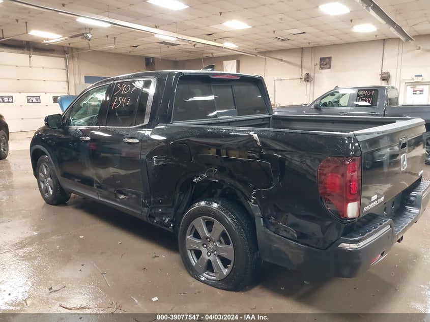 2020 HONDA RIDGELINE RTL-E - 5FPYK3F70LB011788