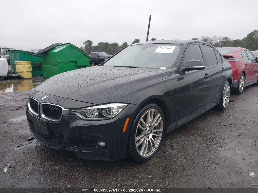 2016 BMW 328I xDrive VIN: WBA8E3G55GNT76386 Lot: 39077617