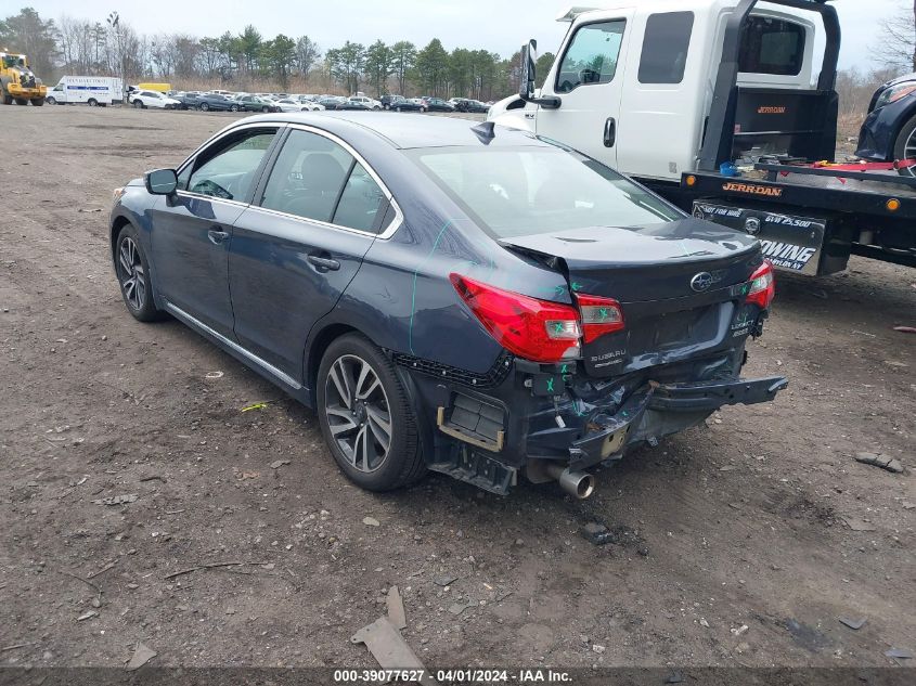 2017 Subaru Legacy 2.5I Sport VIN: 4S3BNAS63H3038821 Lot: 39077627