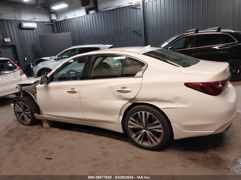 VIN JN1EV7AR7LM256049 2020 INFINITI Q50 SPORT AWD